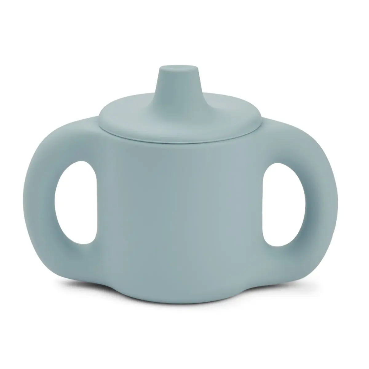 Liewood Baby-Trinkbecher Katinka „Sea blue“ aus Silikon, 145ml