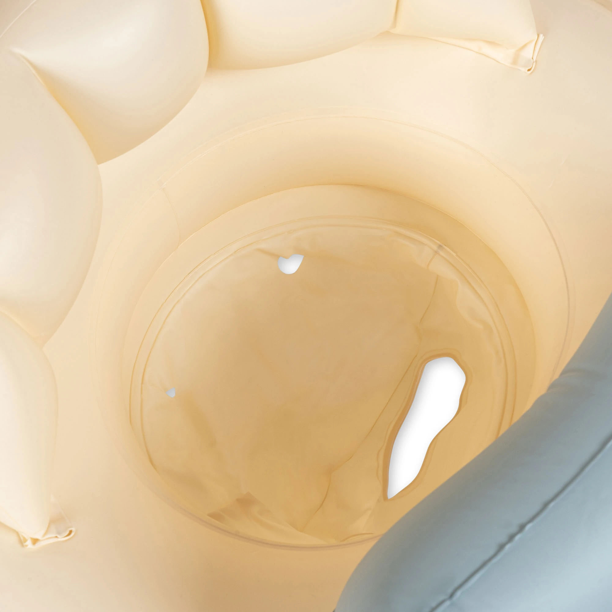 Konges Sløjd Baby Einhorn-Schwimmring „Auto / Creme“, 67x84cm