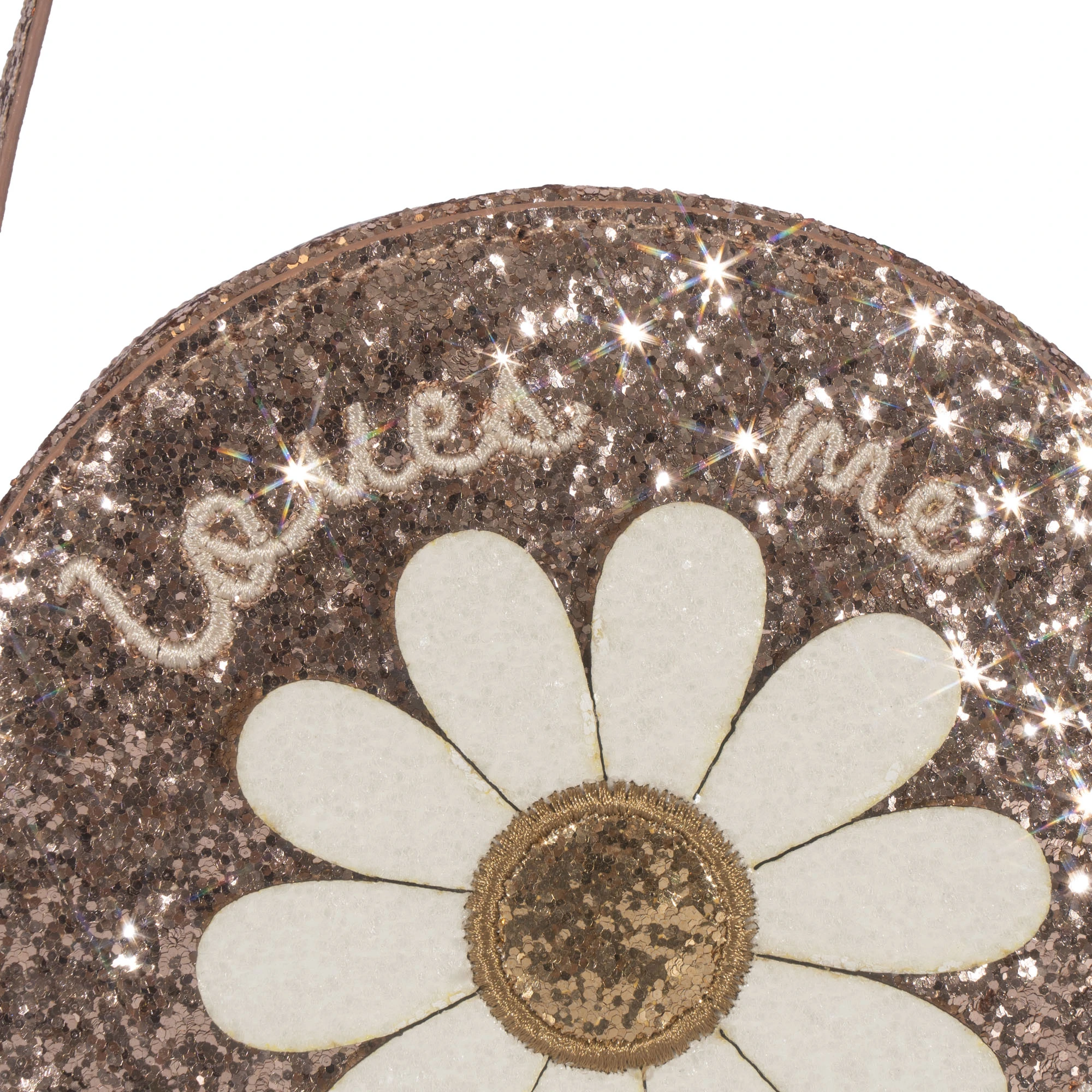 Konges Sløjd Glitzer-Schultertasche für Kinder „Daisy“