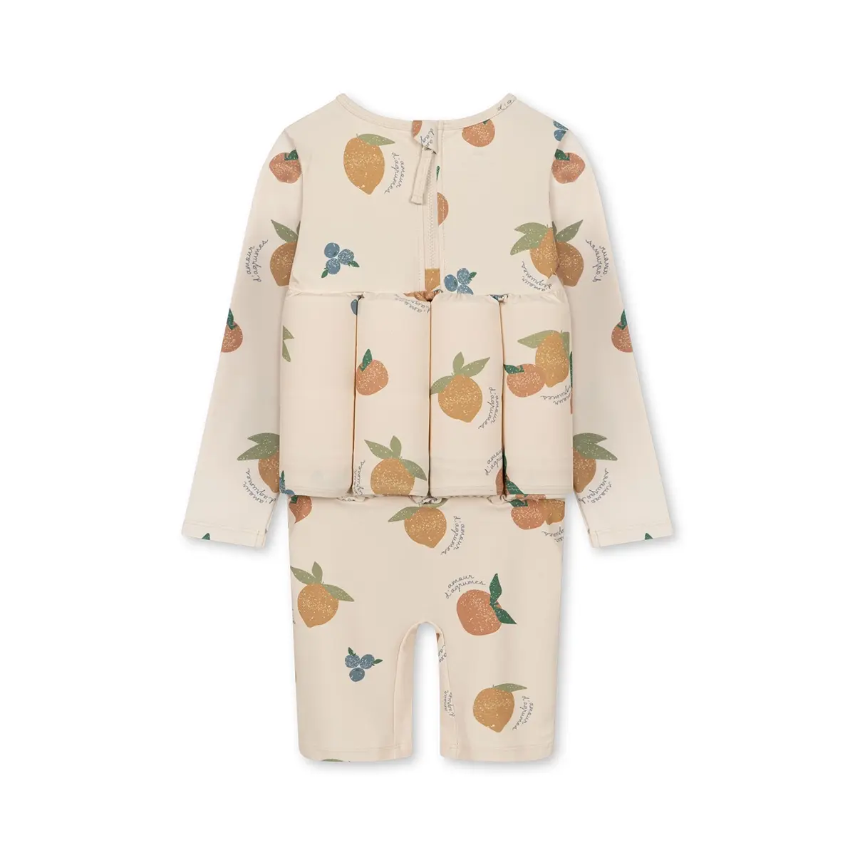 Konges Sløjd Floatsuit Schwimm-Jumpsuit „Fruity“, mit Schwimmhilfe, LSF 50+