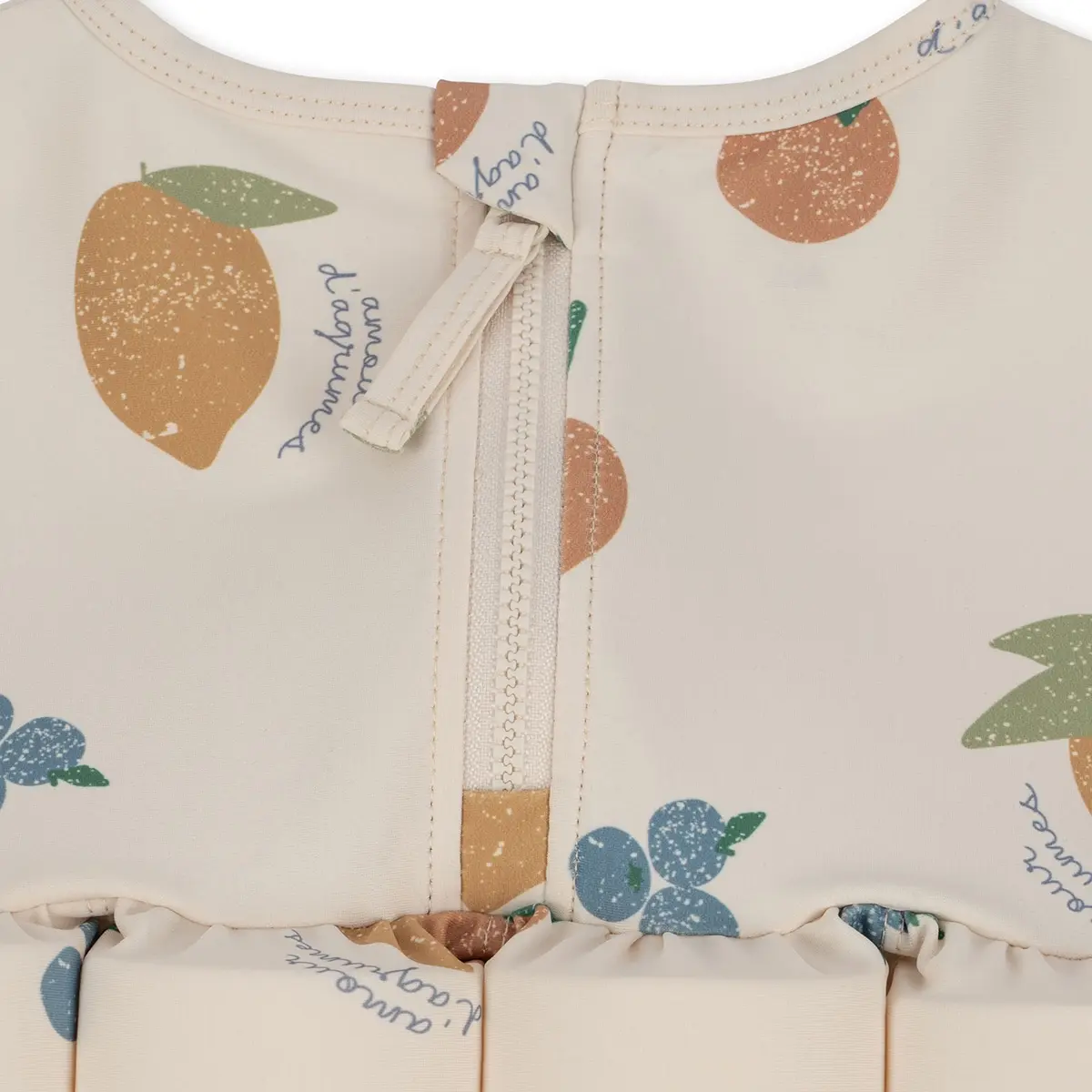 Konges Sløjd Floatsuit Schwimm-Jumpsuit „Fruity“, mit Schwimmhilfe, LSF 50+