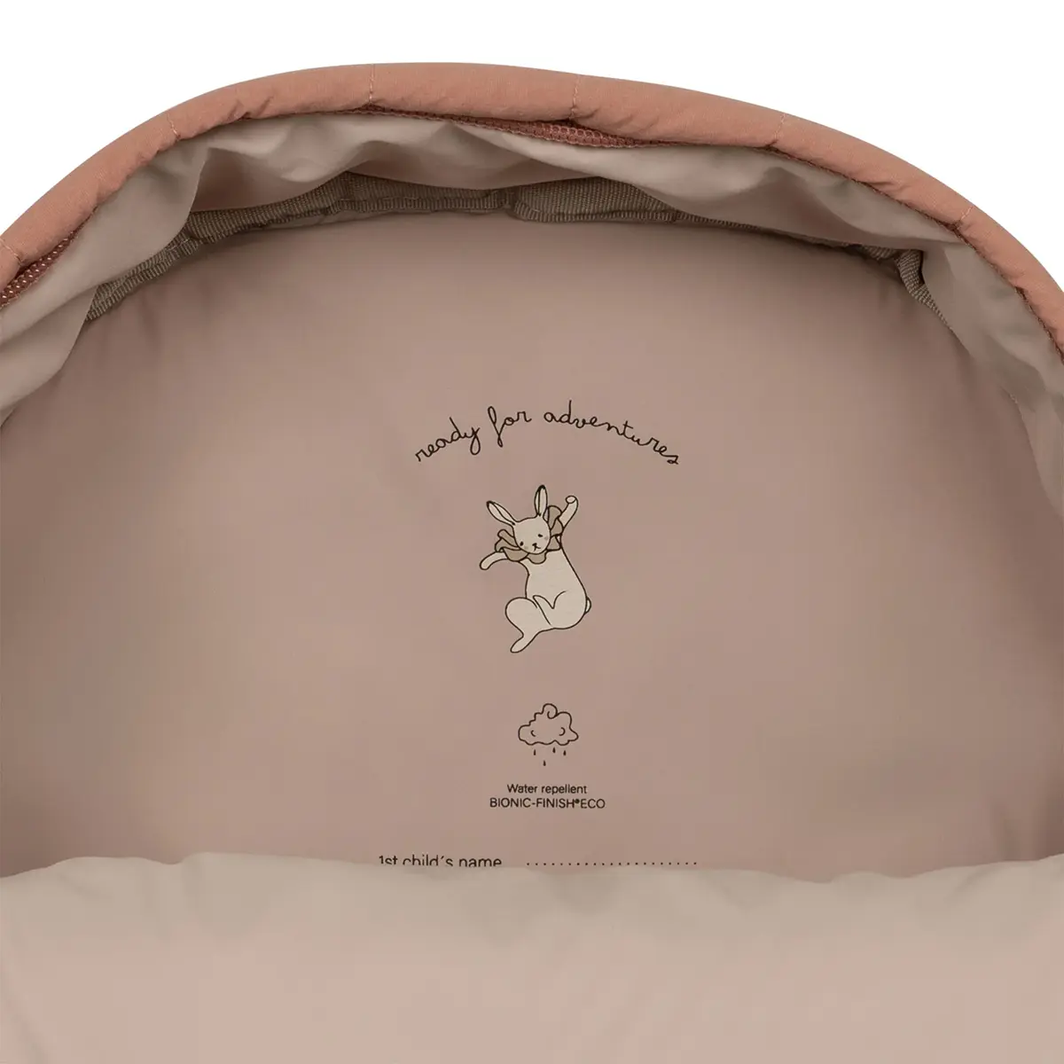 Konges Sløjd Kinderrucksack Juno „Cameo Brown“, midi, 32x25x11cm – Bild 8