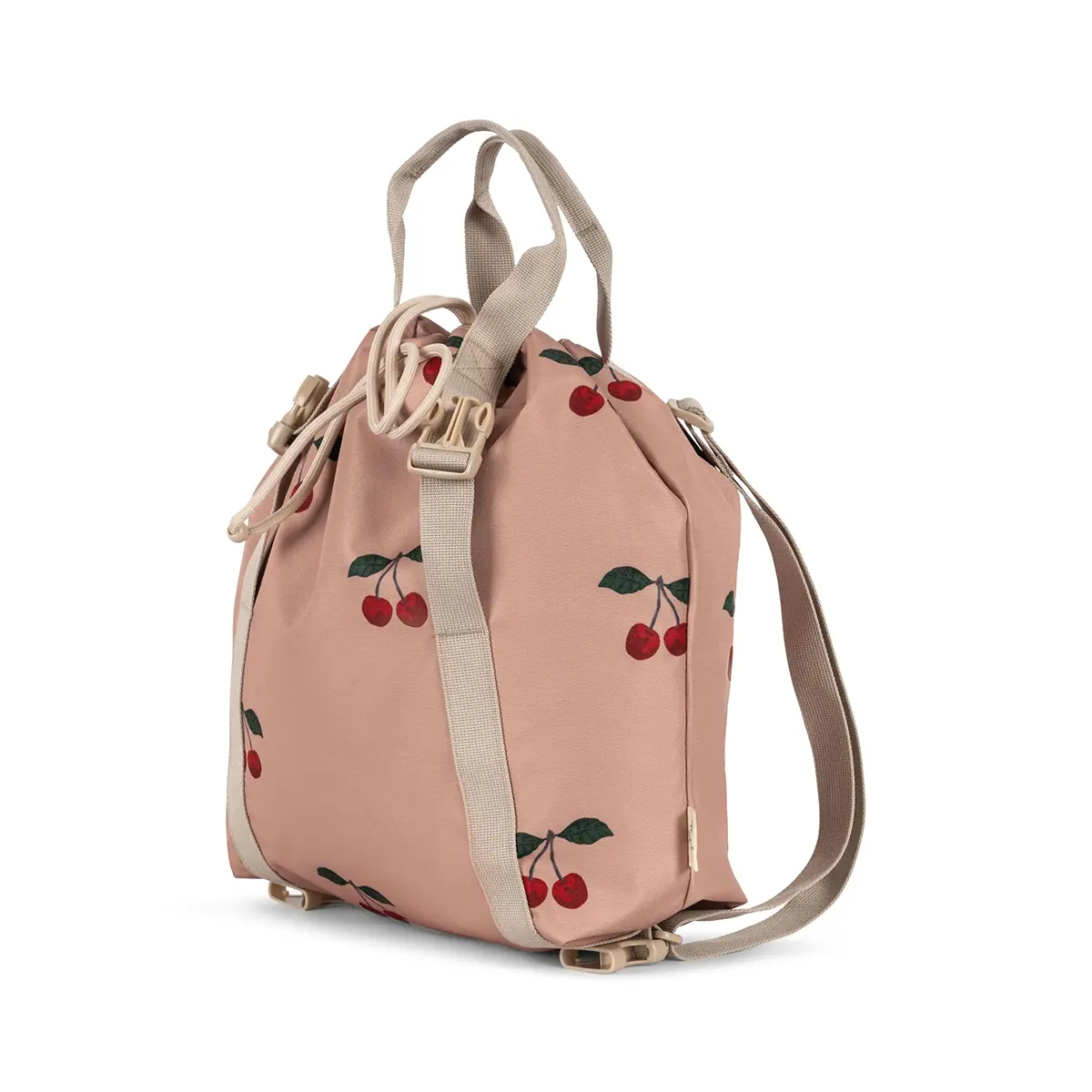 DELISTED Konges Sløjd Schulrucksack Clover „Ma Grande Cerise Mahogany“ – Bild 12