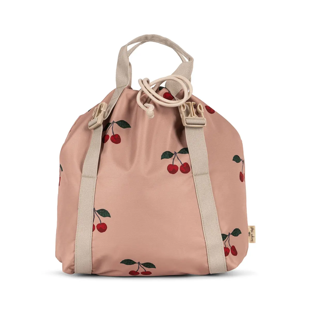 DELISTED Konges Sløjd Schulrucksack Clover „Ma Grande Cerise Mahogany“ – Bild 13