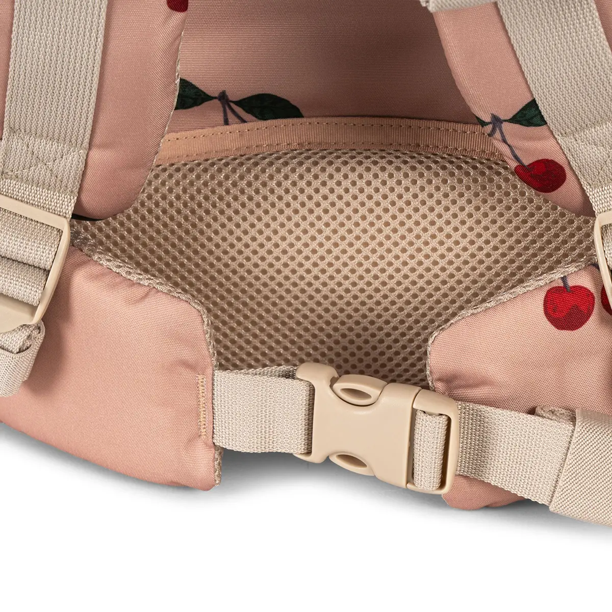 DELISTED Konges Sløjd Schulrucksack Clover „Ma Grande Cerise Mahogany“ – Bild 3