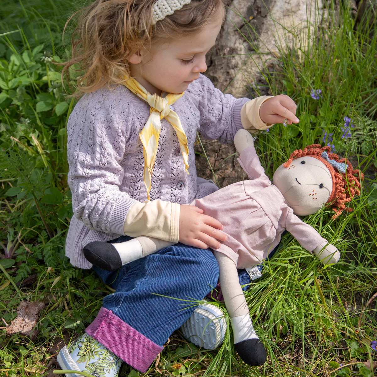 Sebra Stoffpuppe „Hanna“, H43cm