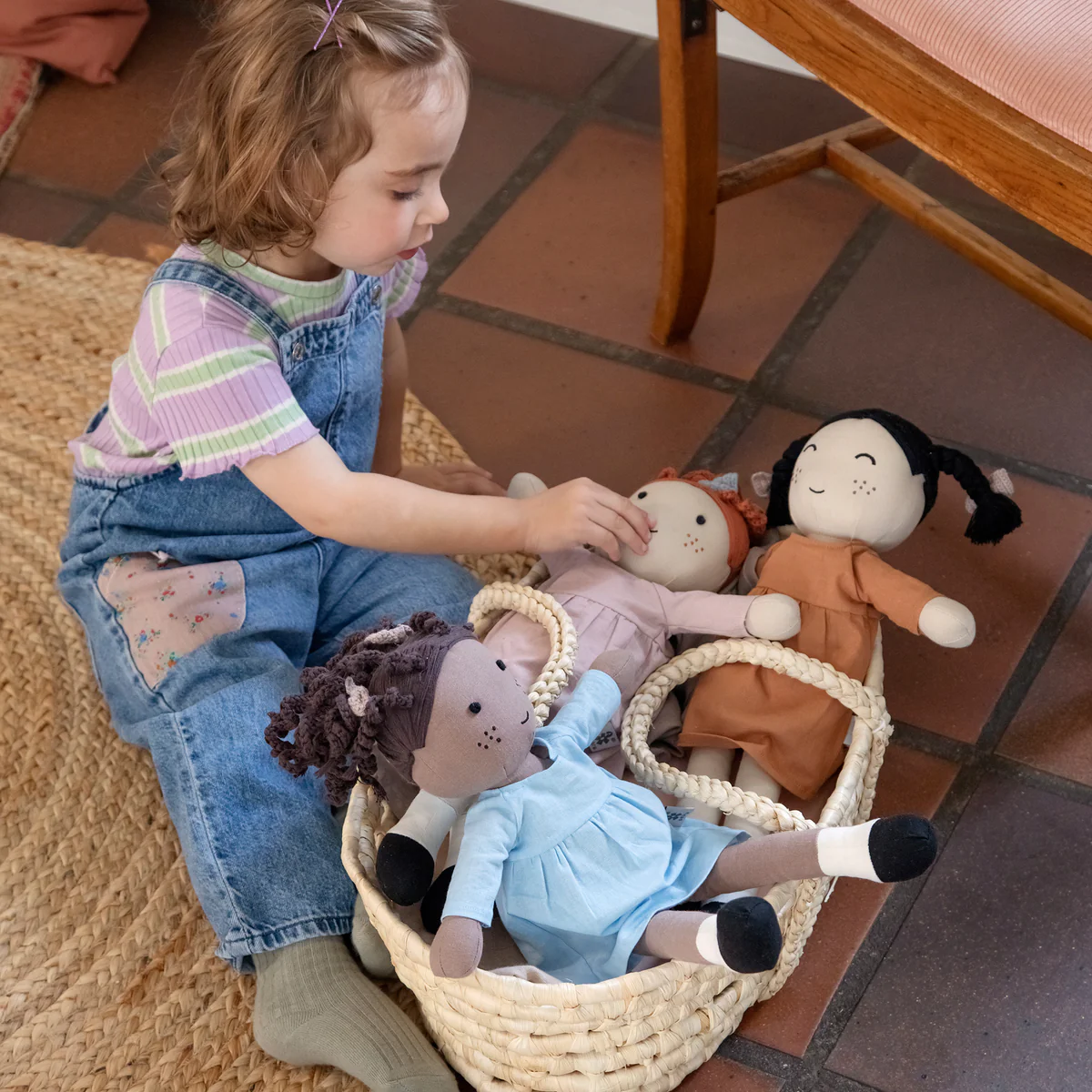 Sebra Stoffpuppe „Poppy“, H43cm