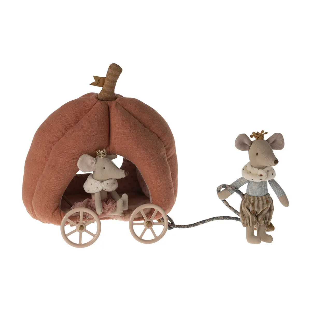 Maileg Kürbiswagen, Maus