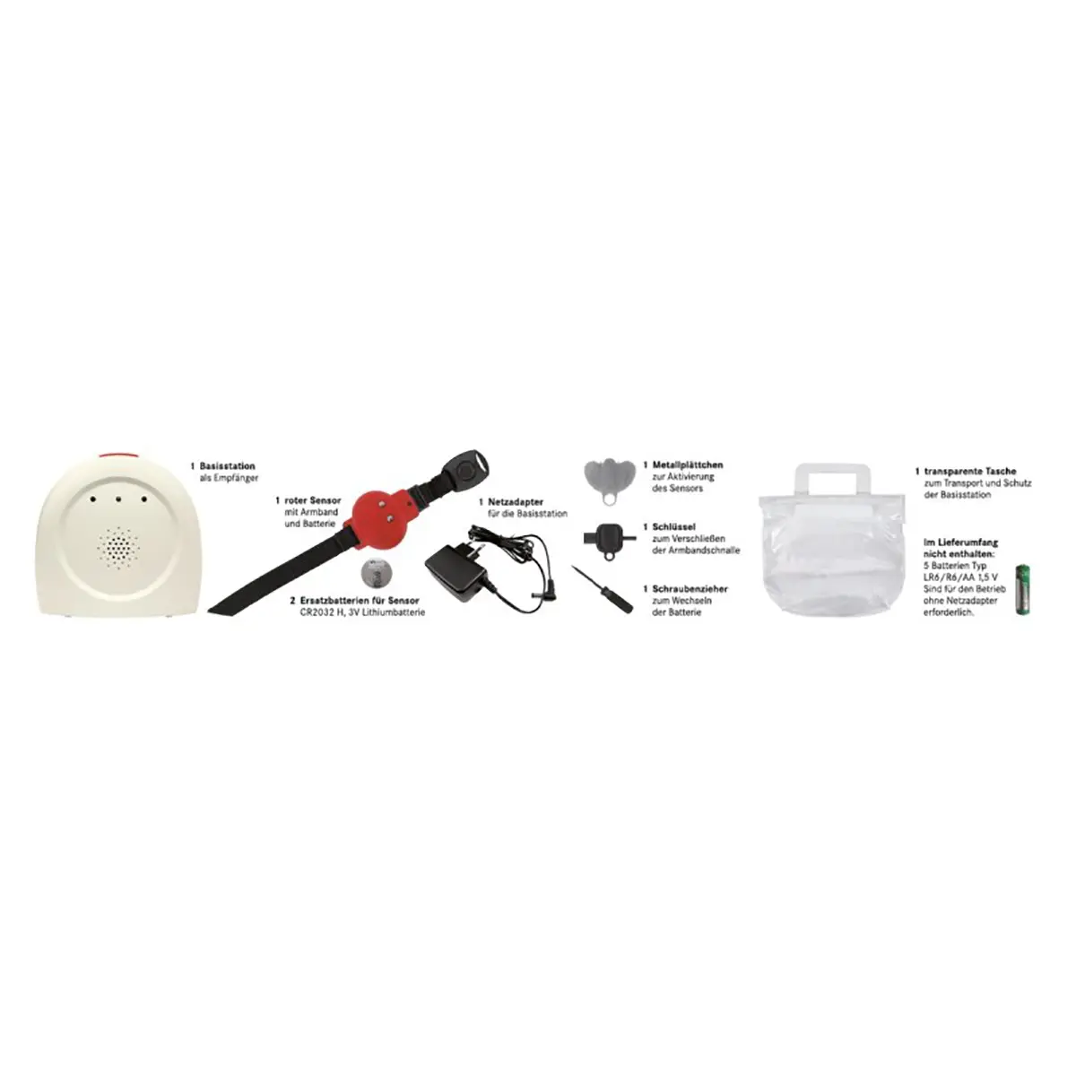 Moby-Kid Wasser-Alarmset, Pool-Alarm, Basistation Code02 – Bild 3