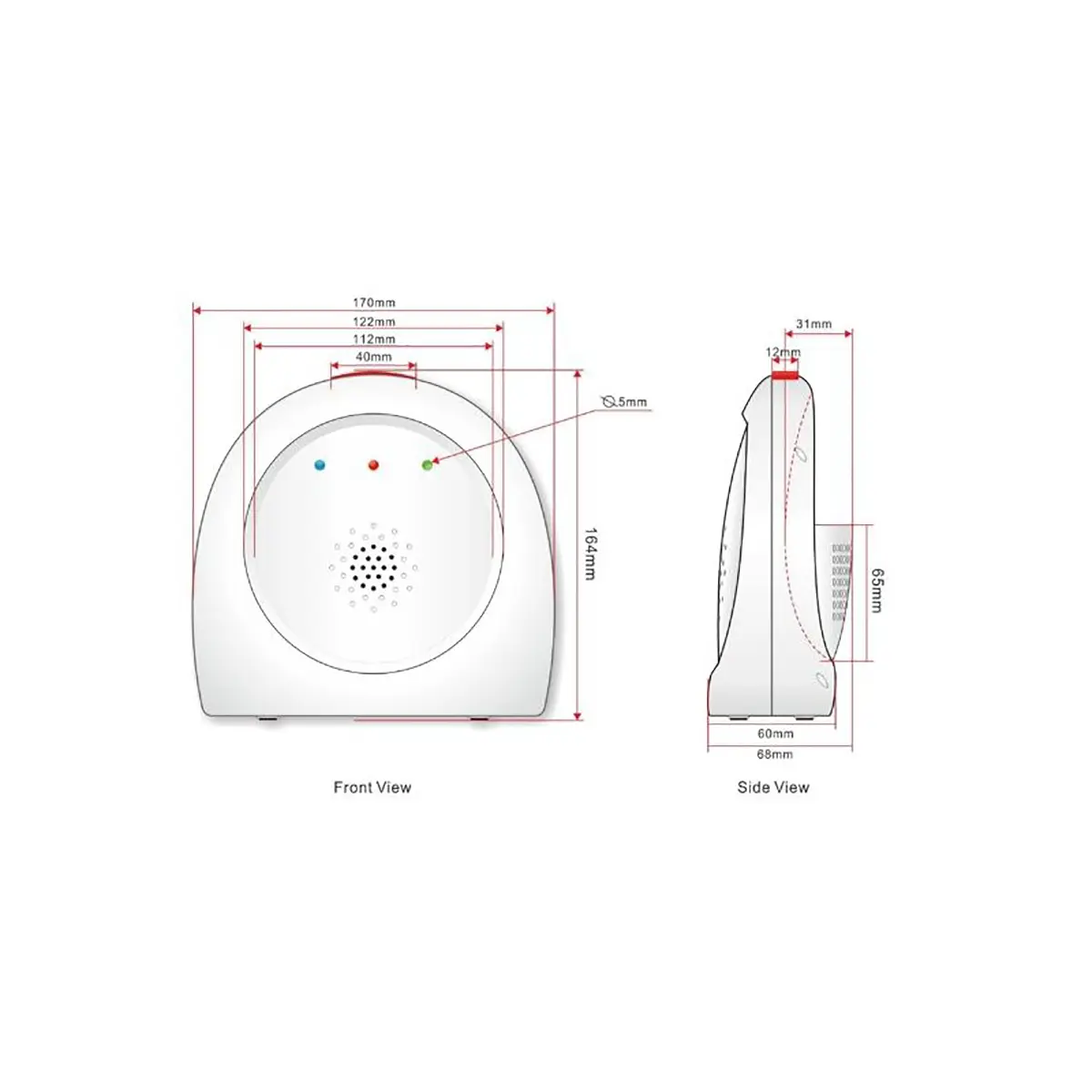 Moby-Kid Wasser-Alarmset, Pool-Alarm, Basistation Code02 – Bild 7