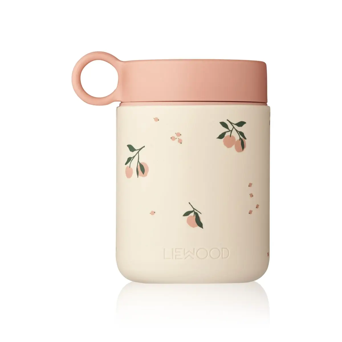 Liewood Kian Thermo-Lebensmittelgefäß aus Edelstahl „Peach / Sea shell“ 350ml