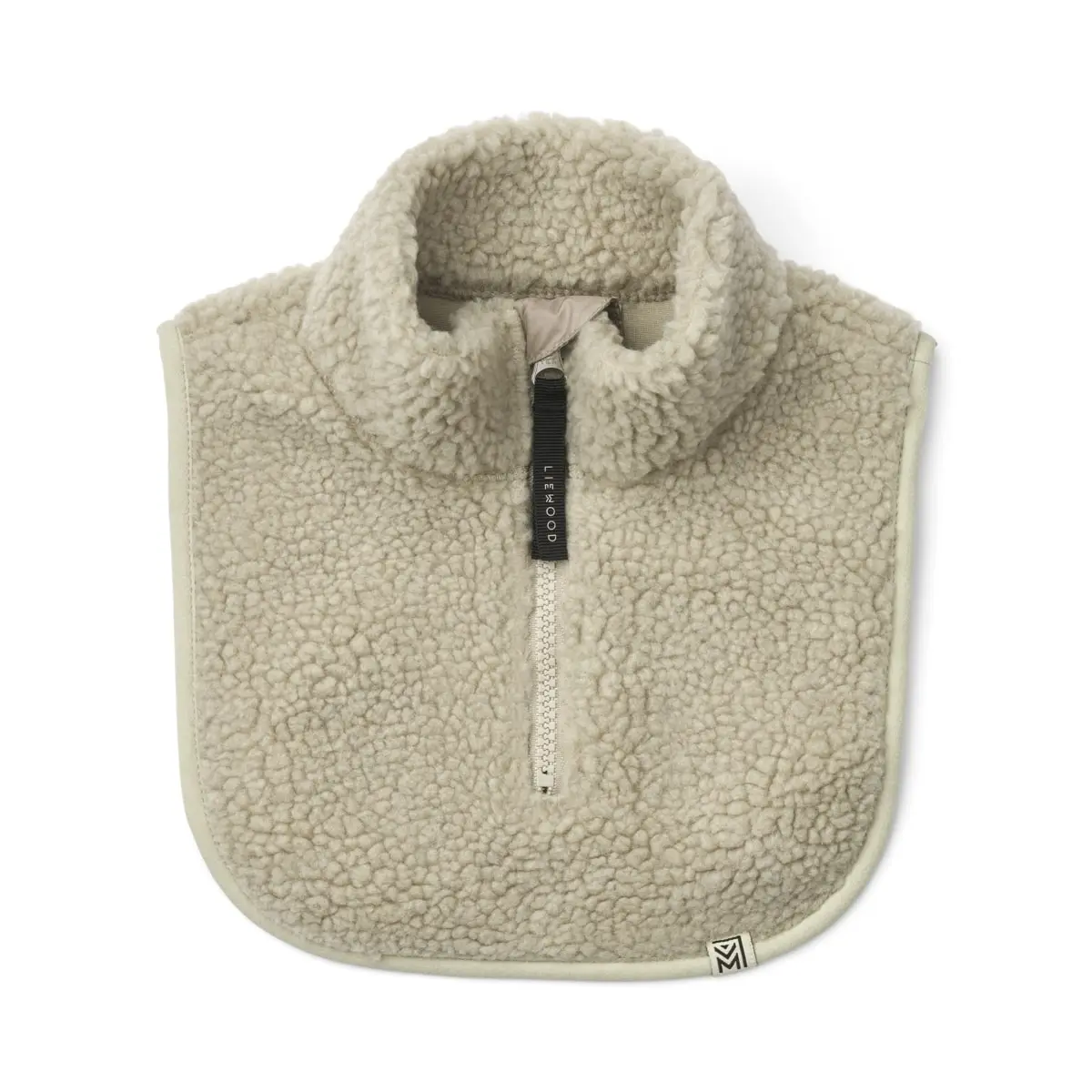 Liewood Kinderhalswärmer Vilo „Nebelgrau“, Sherpa Fleece, OEKO-TEX®