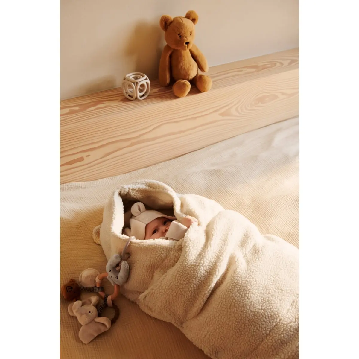 Liewood Plüsch Fusssack Orion „Sandy“, 90x40cm