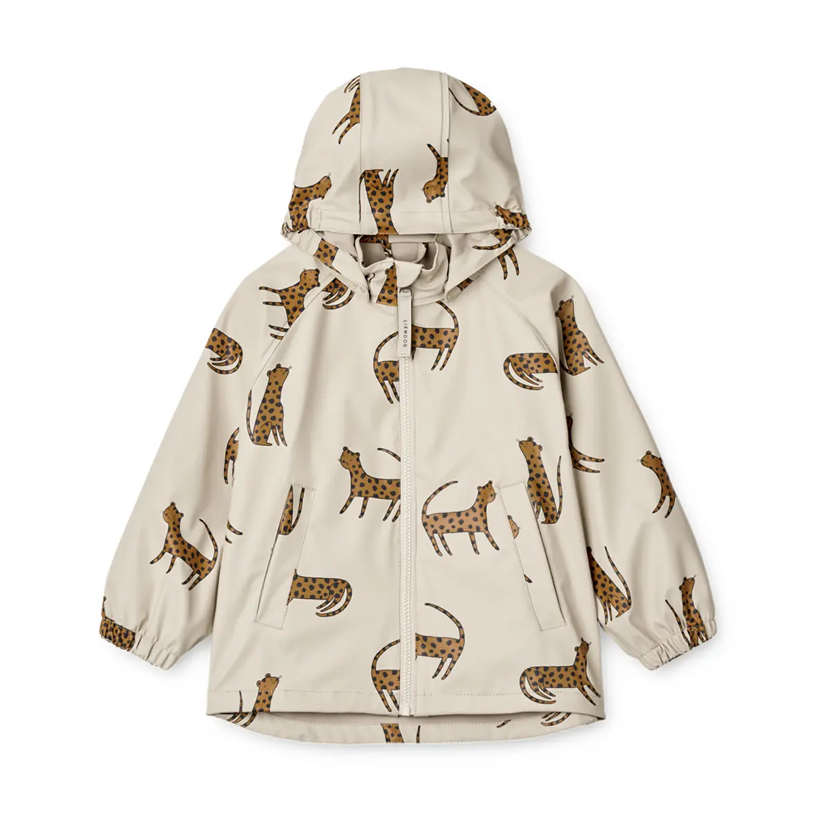 Liewood Moby Regenjacke „Leopard / Sandy“