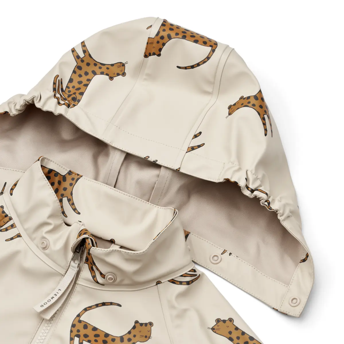 Liewood Moby Regenjacke „Leopard / Sandy“