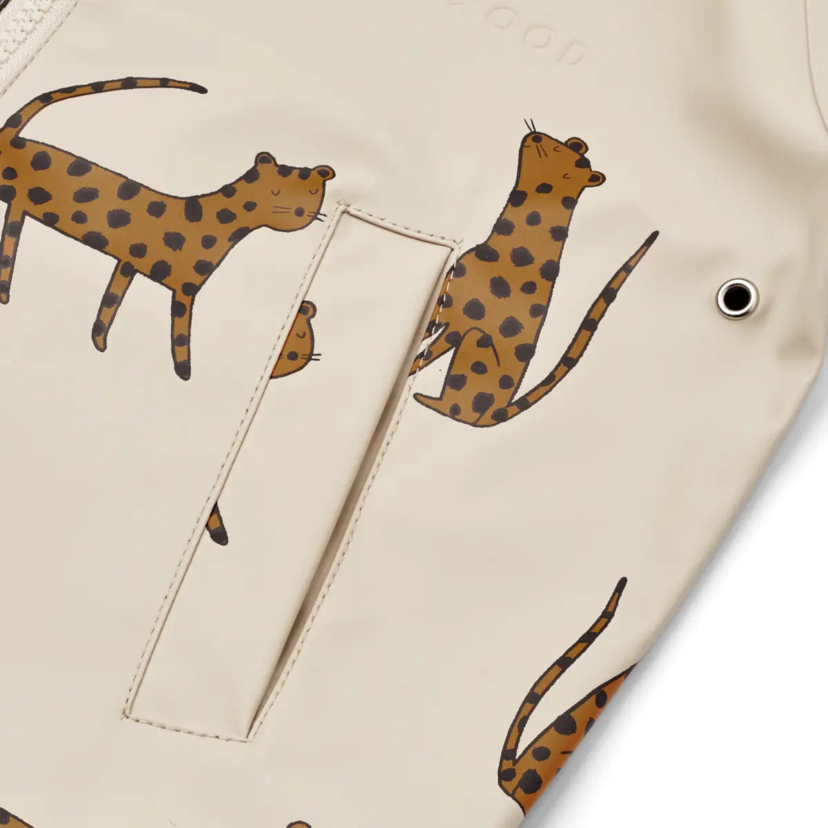 Liewood Moby Regenjacke „Leopard / Sandy“