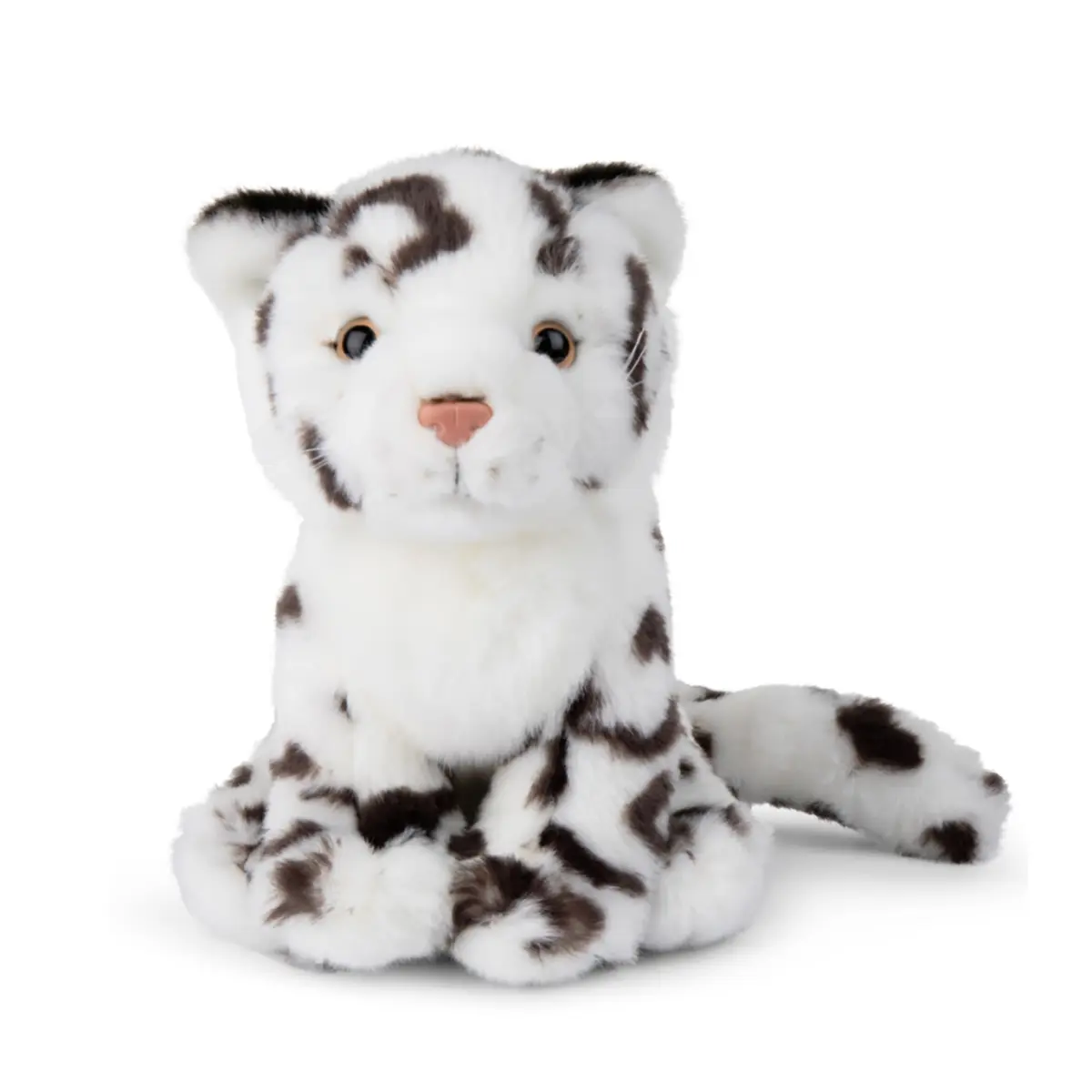 Bon Ton Toys x WWF Kuscheltier Schneeleopard, weich, 19cm