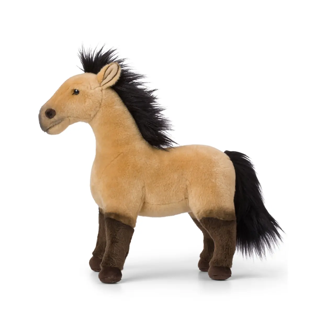 Bon Ton Toys x WWF Kuscheltier Wildpferd beige, H29cm