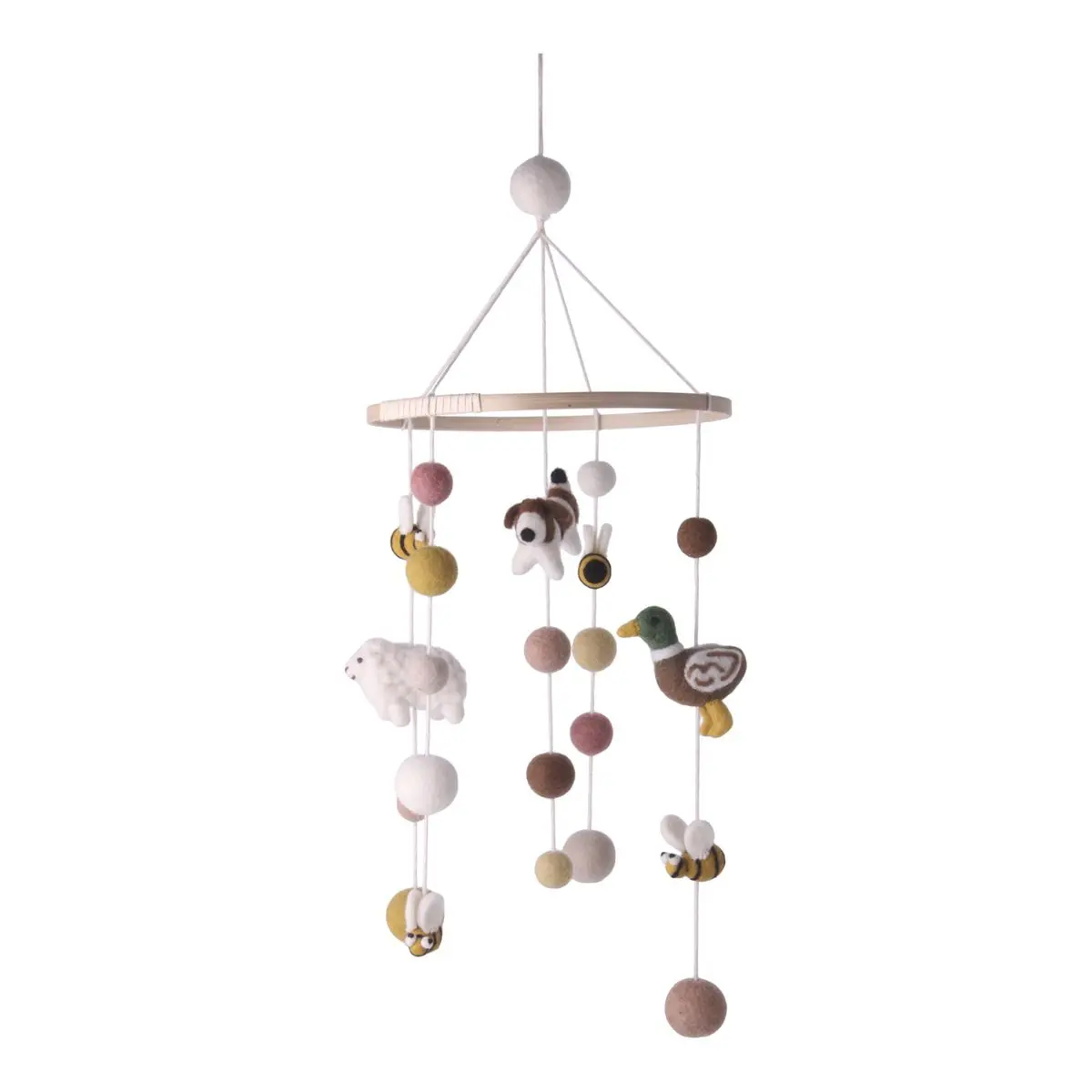 Gry & Sif Filz-Mobile „Homestead“ ø22cm