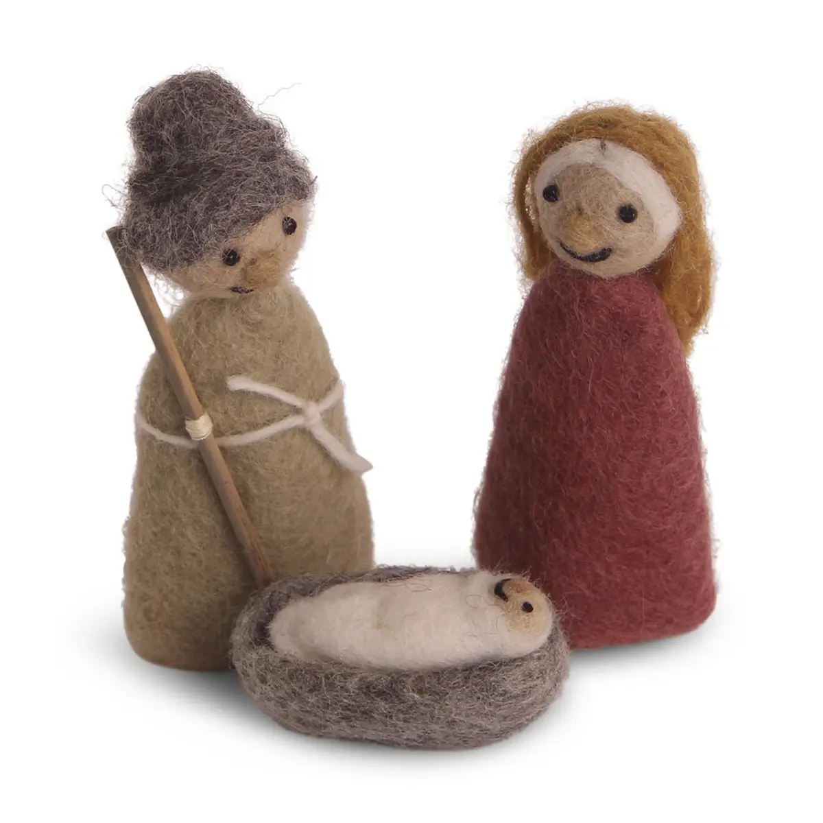 Gry & Sif Krippenspiel „Jesus, Maria & Joseph“ H15cm