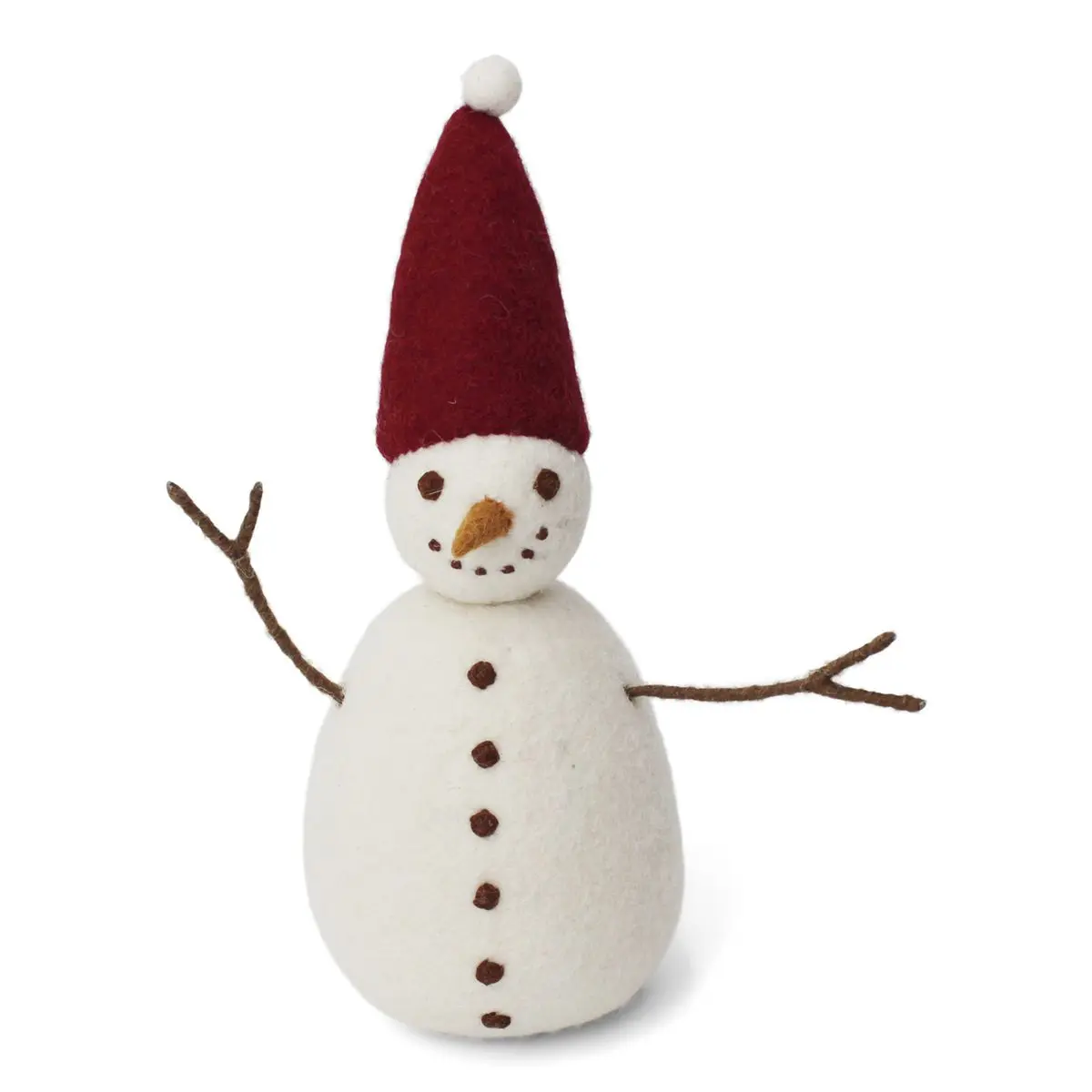Gry & Sif Schneemann mit roter Mütze, 27cm