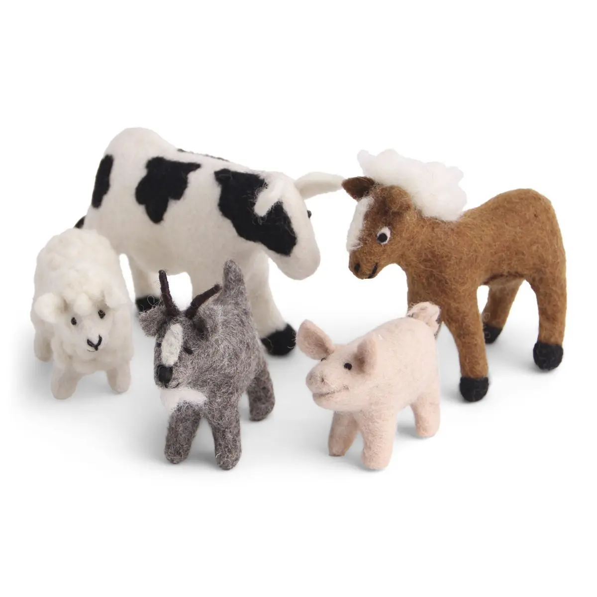 Gry & Sif Tiere „Farmtiere“ 5er-Set