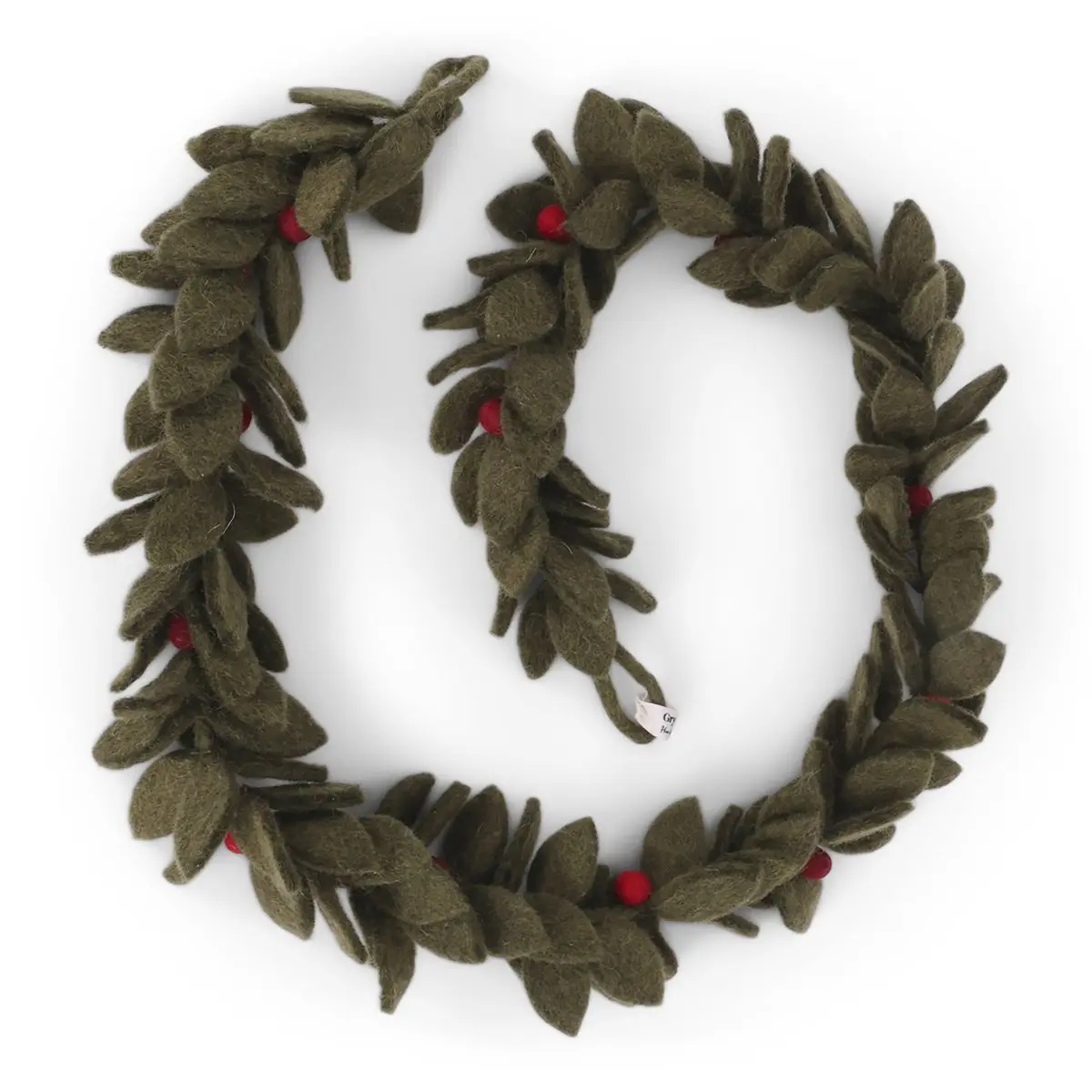 Gry & Sif Weihnachtsbaumschmuck „Girlande mit roten Beeren“ 2 Meter
