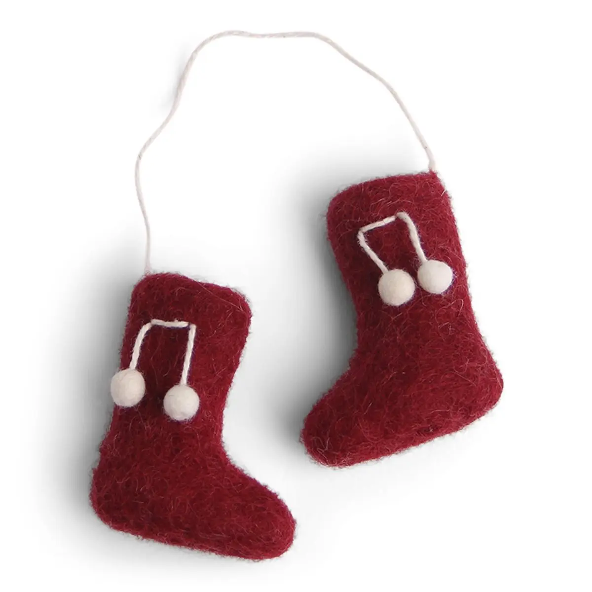 Gry & Sif Weihnachtsbaumschmuck „rote Weihnachtsstiefel“