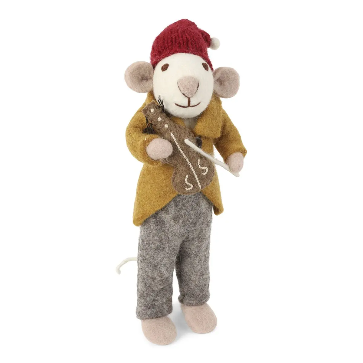Gry & Sif Weihnachtsmaus „Orchester Maus / Violine“ 27cm