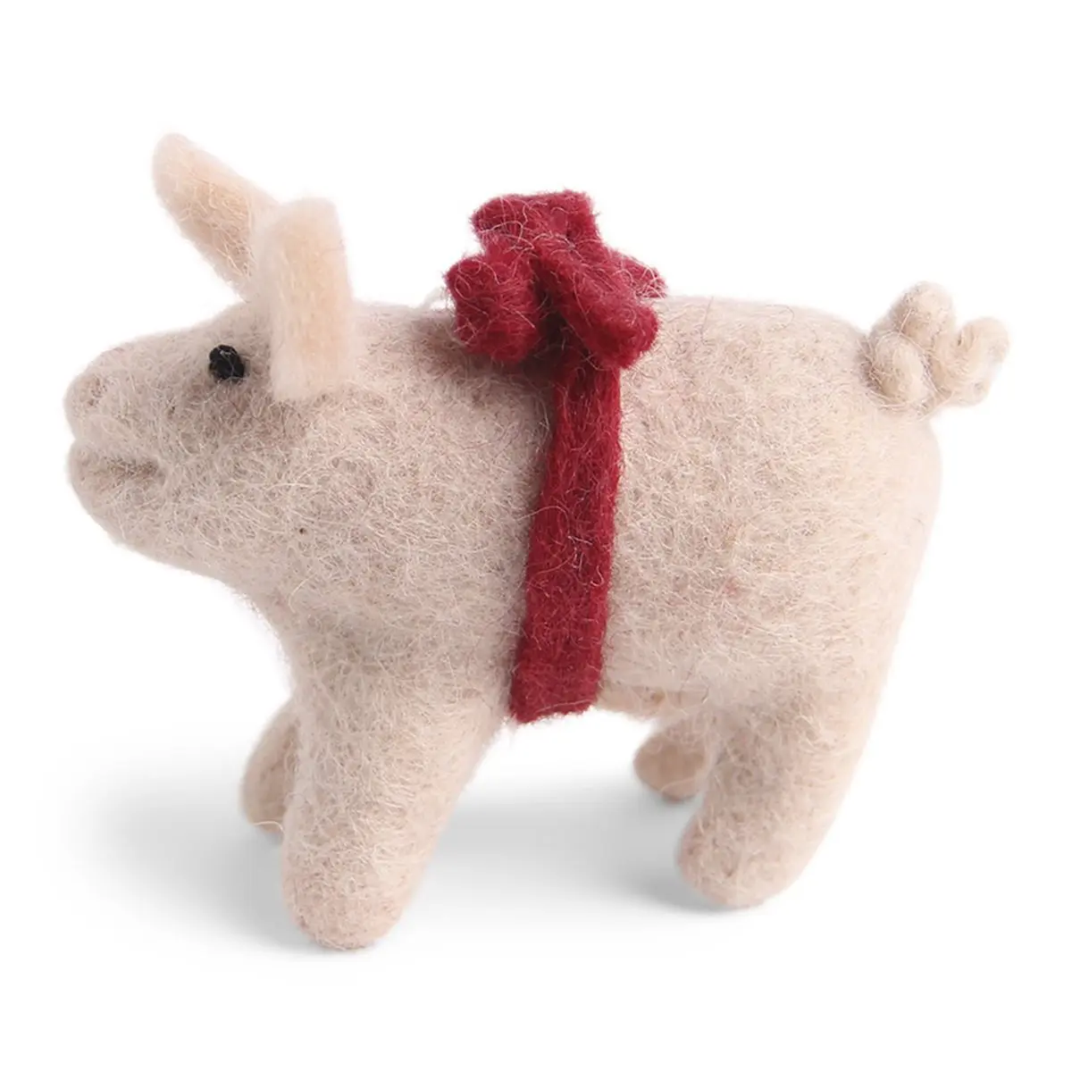 Gry & Sif Weihnachtstiere „rosa Schwein“