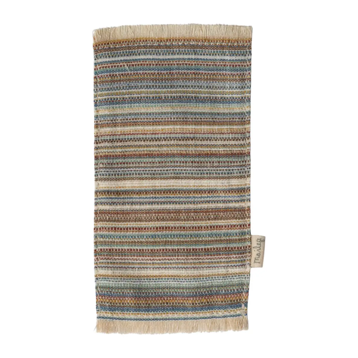 Maileg Miniatur-Teppich, gestreift, mittel, 12x6cm
