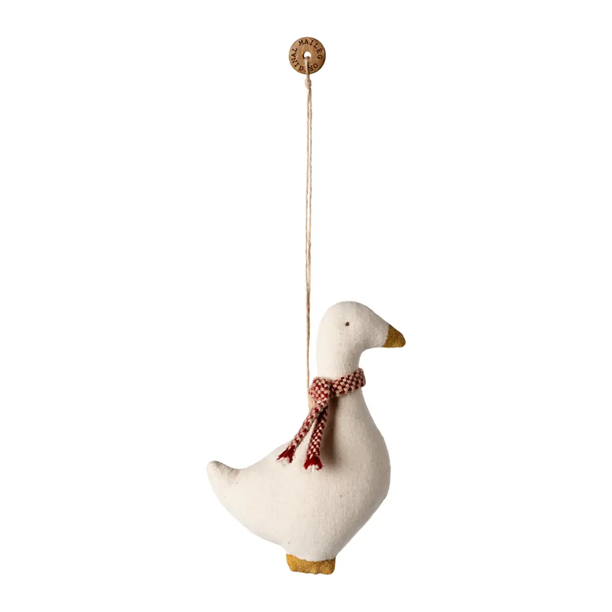 Maileg Weihnachtsbaumschmuck Gans aus Baumwolle „rot“ 01