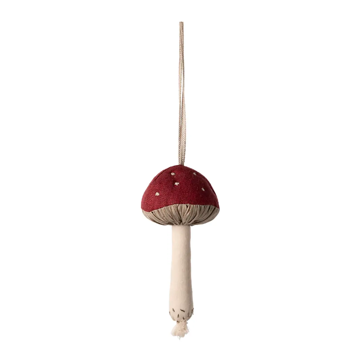 Maileg Weihnachtsbaumschmuck Stoffpilz „rot“, H12cm