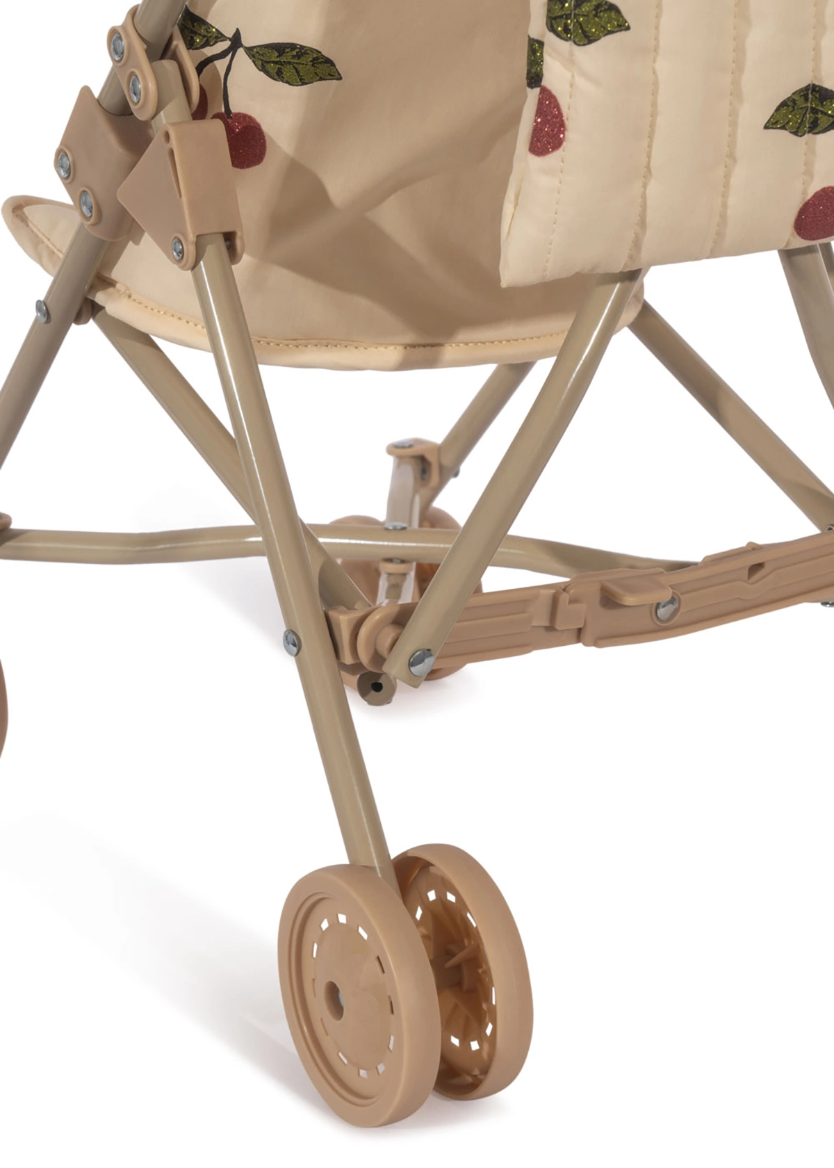 Konges Sløjd Puppen-Buggy „Ma Grande Cerise Pink Glitter“