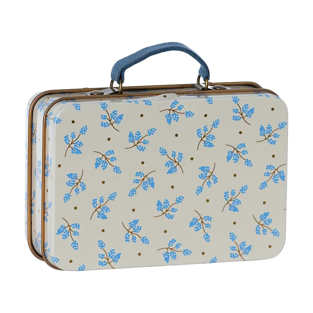 Maileg Metallkoffer „Madelaine : Blau“, 11x7x4cm