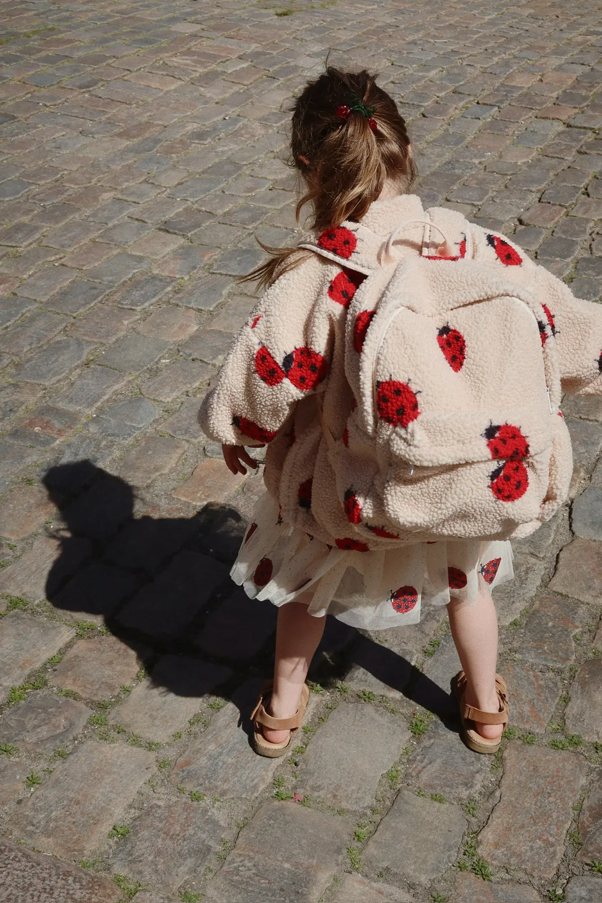 Konges Sløjd Fleece Jacke Judy „Ladybug“
