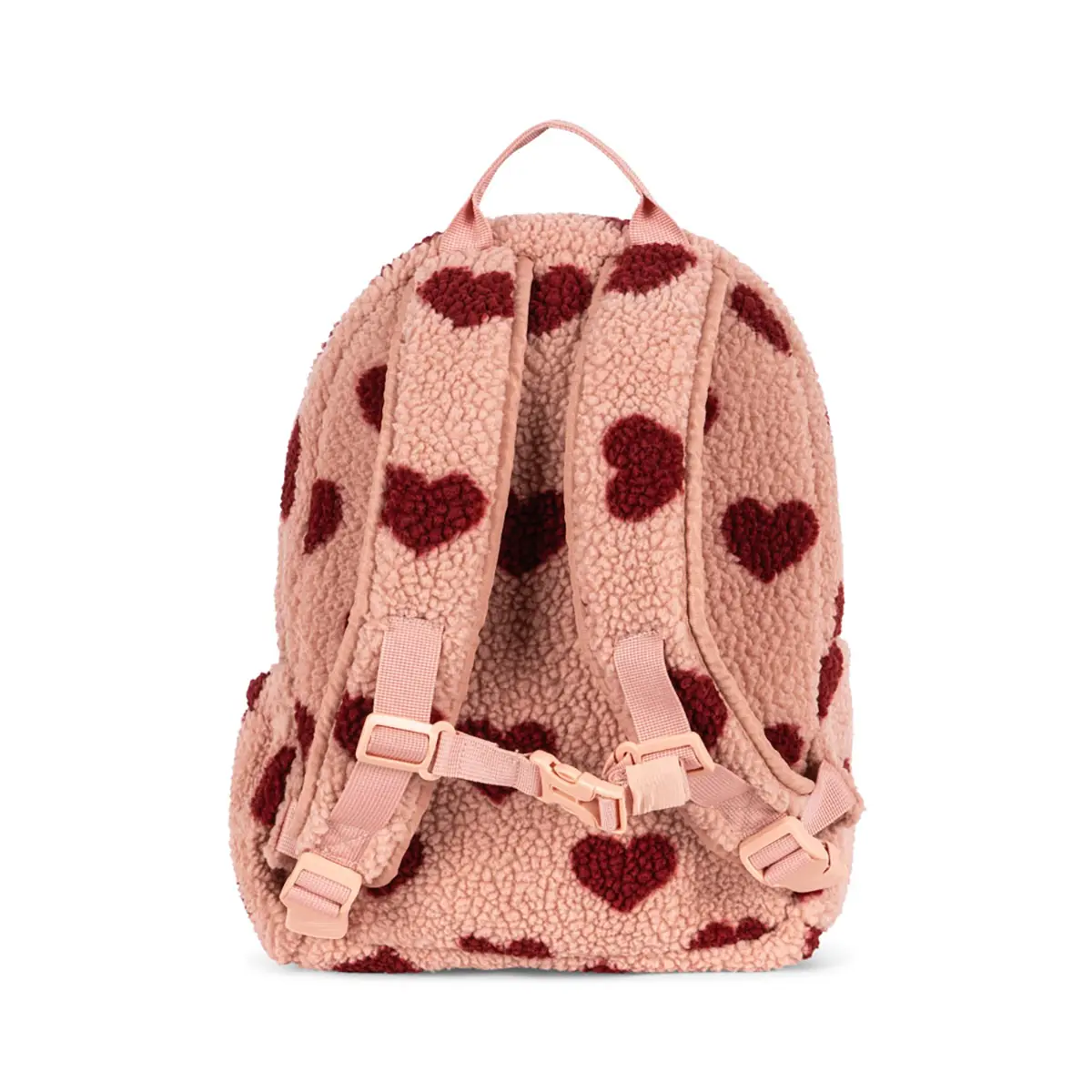 Konges Sløjd Teddyfell-Kinderrucksack Jody „Coeur Mellow“