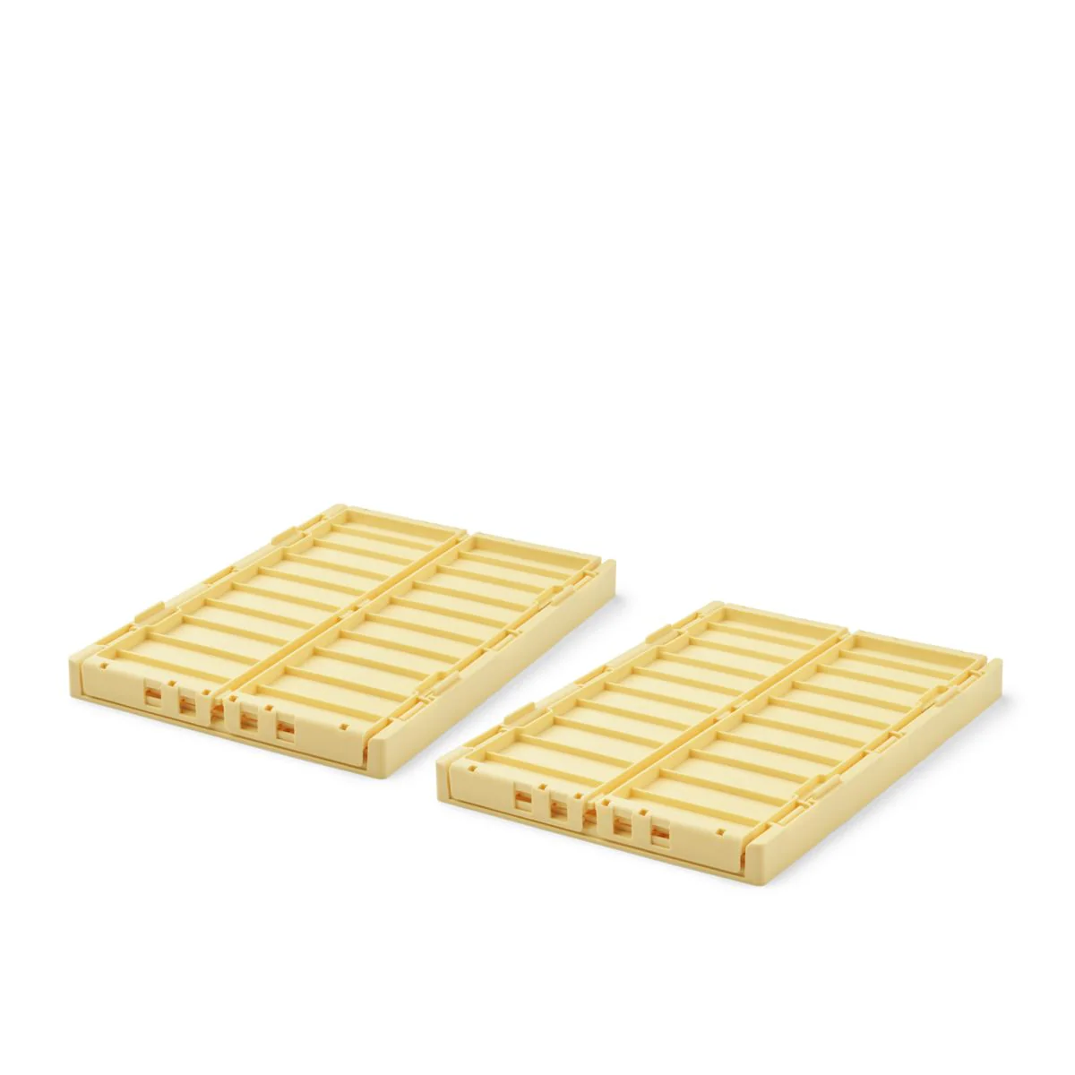 Liewood Aufbewahrungsbox Weston „Lemonade“, Größe M, 2er-Set, 36x25x14cm