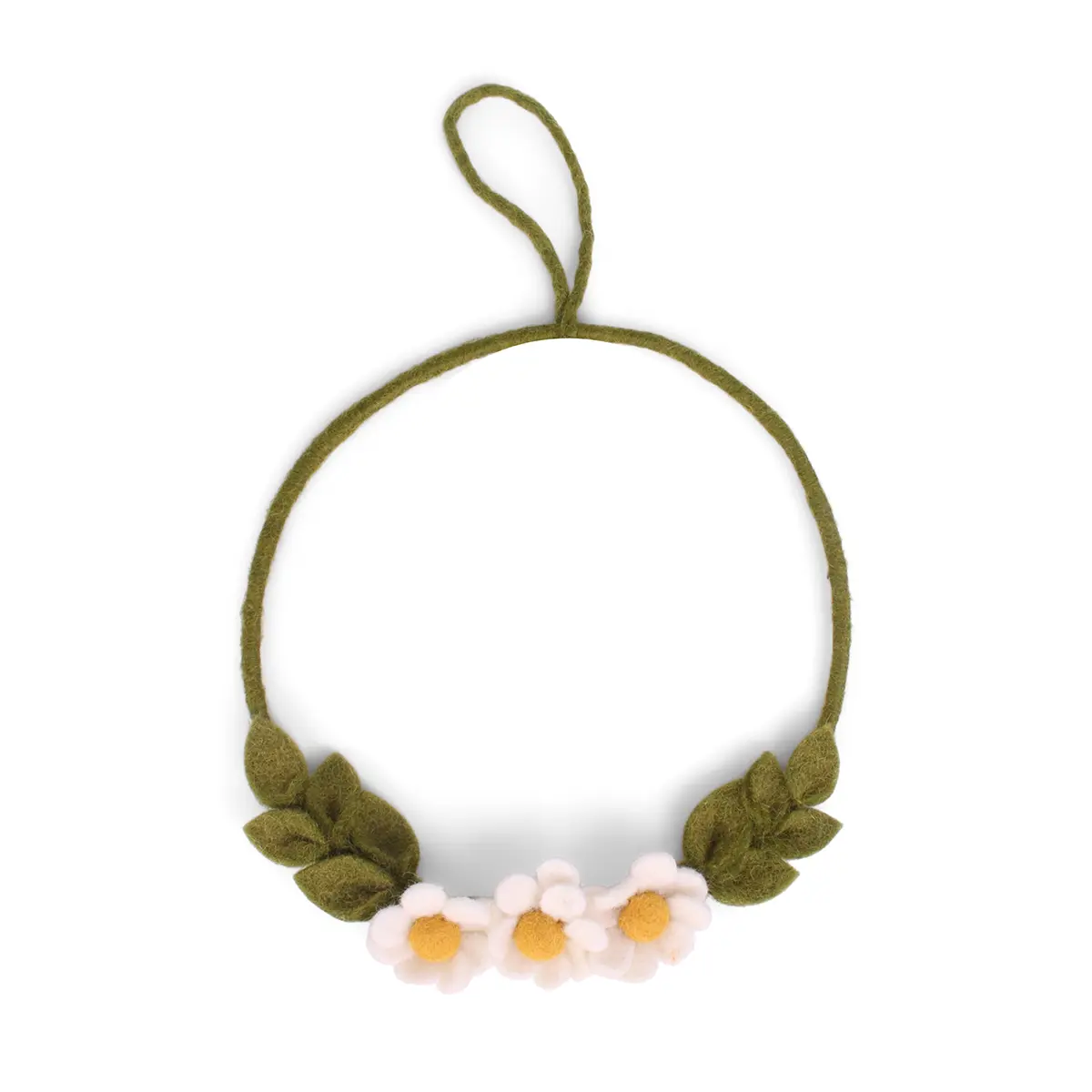 Gry & Sif Osterkranz „White Flower“ ø20cm