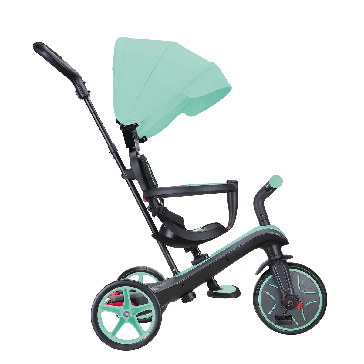 Globber Trike Explorer 4-in-1 – Mit, 10M-5J, mitwachsendes Dreirad (neue Version)