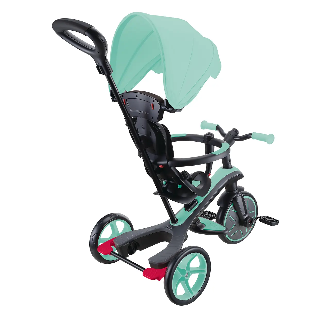 Globber Trike Explorer 4-in-1 – Mit, 10M-5J, mitwachsendes Dreirad (neue Version)