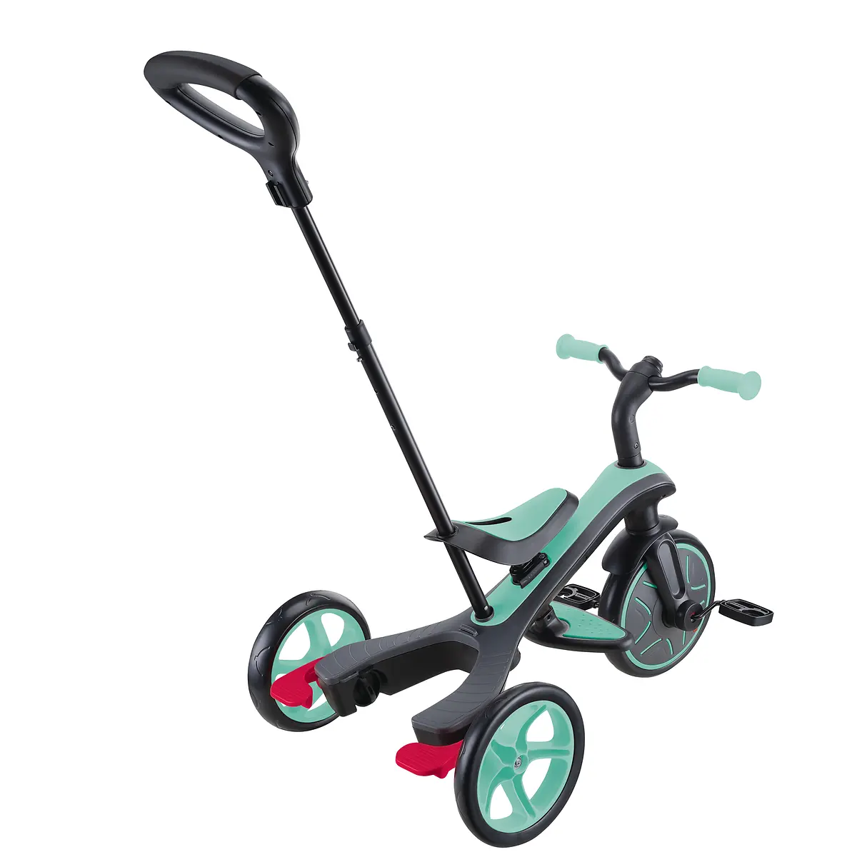 Globber Trike Explorer 4-in-1 – Mit, 10M-5J, mitwachsendes Dreirad (neue Version)