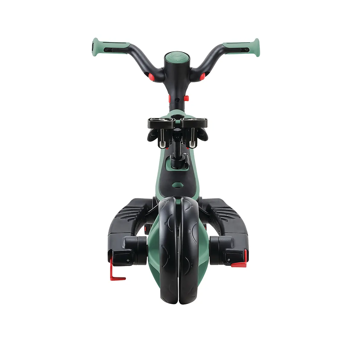 Globber Trike Explorer 4-in-1 – Olivgrün, faltbar, 10M-5J, mitwachsendes Dreirad
