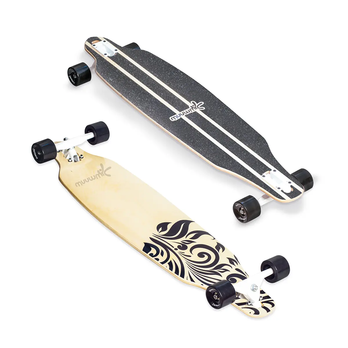muuwmi Longboard ABEC 7 Wood