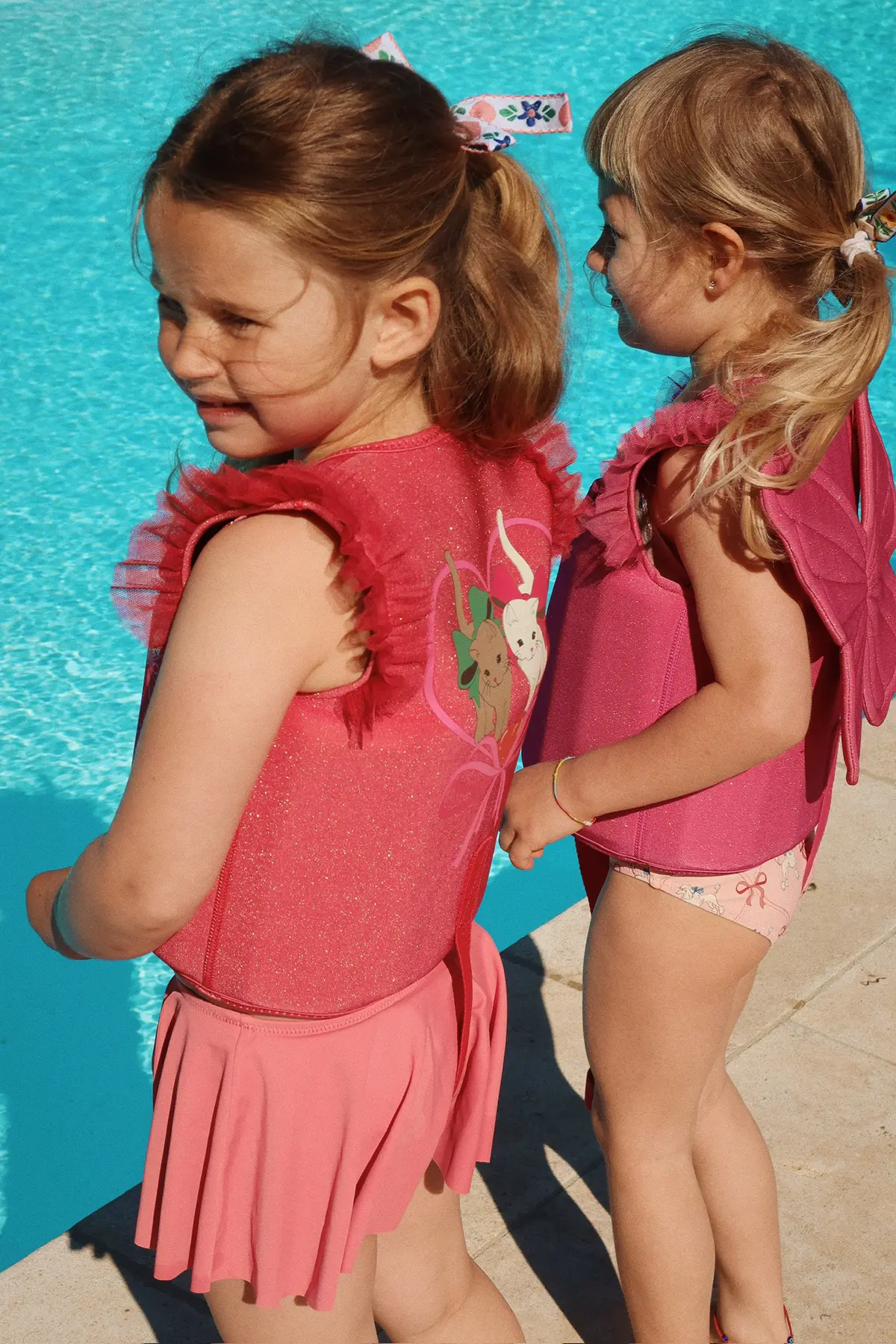 Konges Sløjd Kinder-Schwimmweste Thalia „Viva Magenta“, Neopren