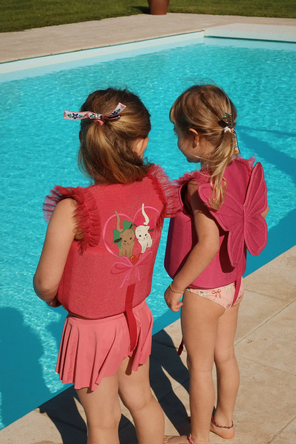 Konges Sløjd Kinder-Schwimmweste Thalia „Viva Magenta“, Neopren