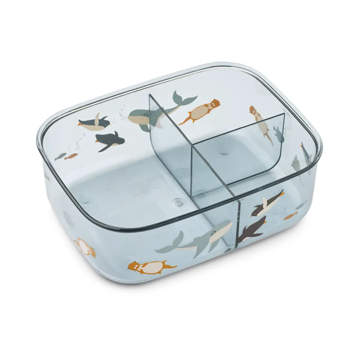Liewood Arthur Lunchbox „Arctic Sea : Ocean view“ aus Tritan