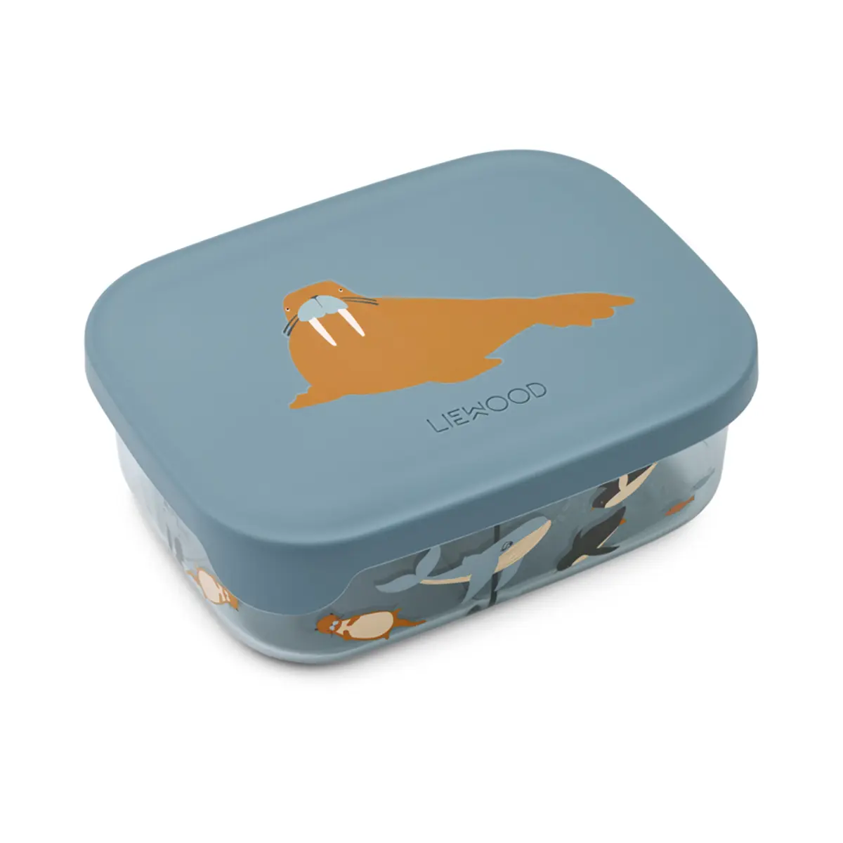 Liewood Arthur Lunchbox „Arctic Sea : Ocean view“ aus Tritan