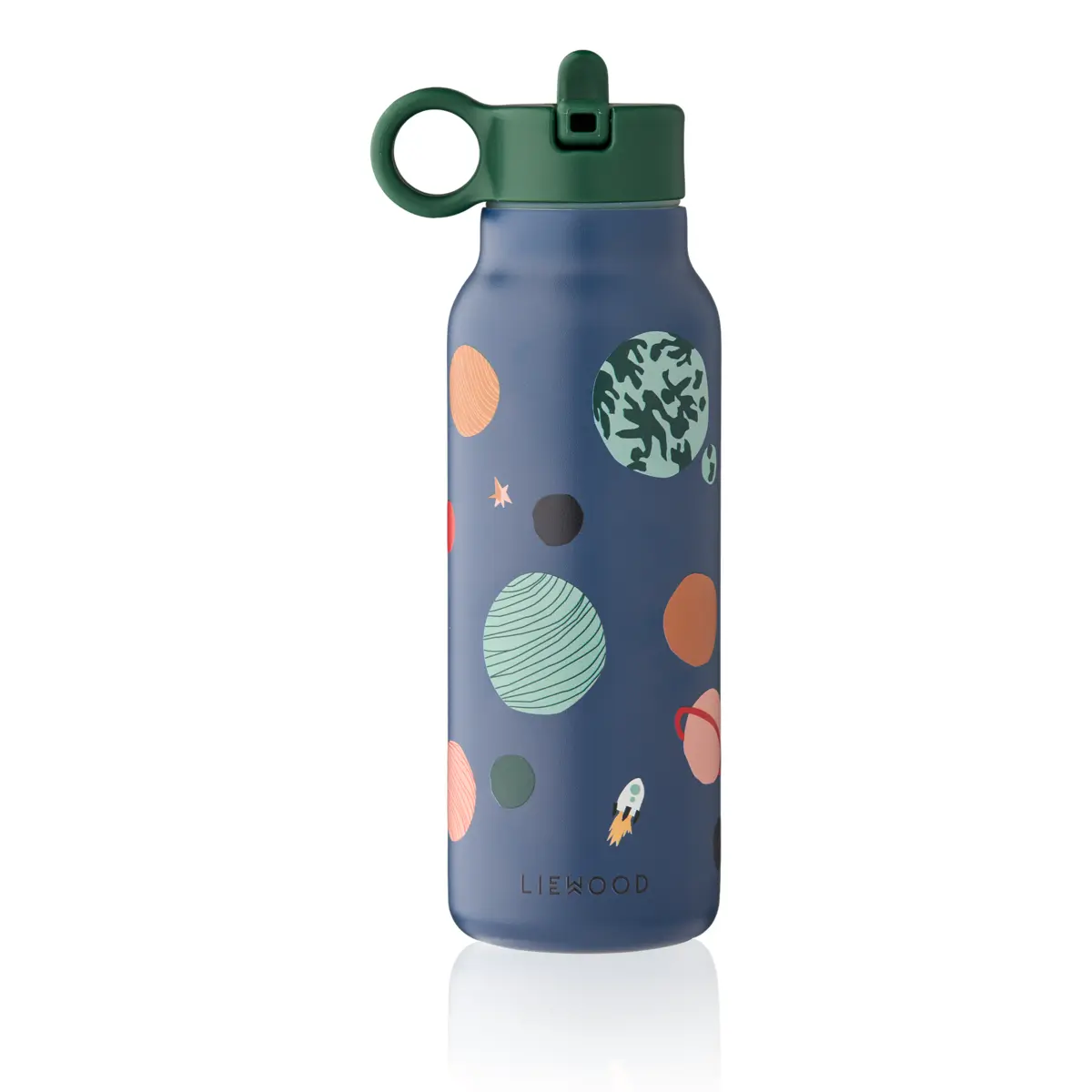 Liewood Falk Edelstahl Trinkflasche „Universe / Classic navy" 350ml, Medium