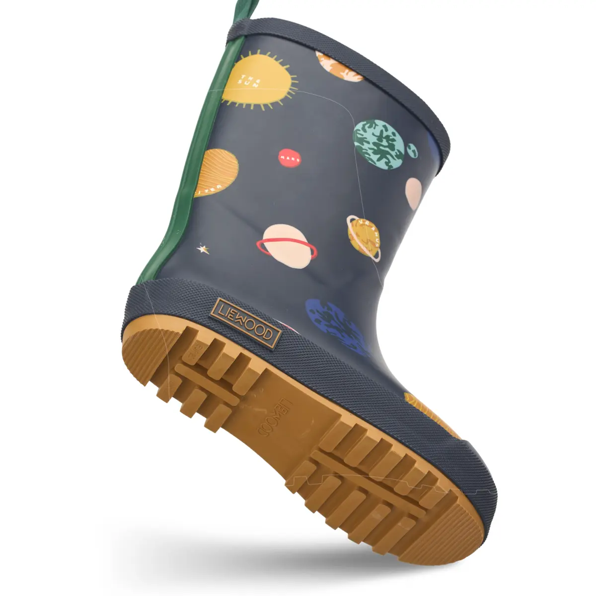 Liewood Mason Thermo-Regenstiefel „Universe : Classic navy“, Teddyfutter